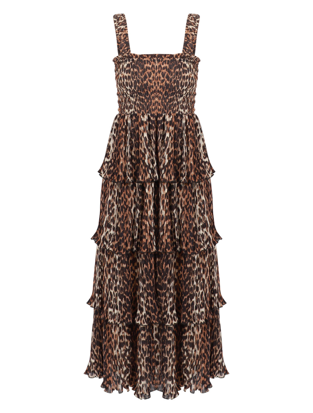 ganni-pleated-georgette-flounce-smock-midi-dress-almond-milk